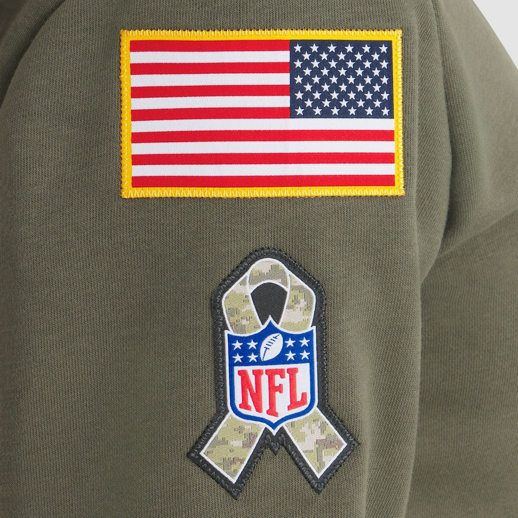 Women's 2025 Salute to Service Sideline Standard Issue Dri-FIT Hoodie - Seattle Seahawks Hoodies