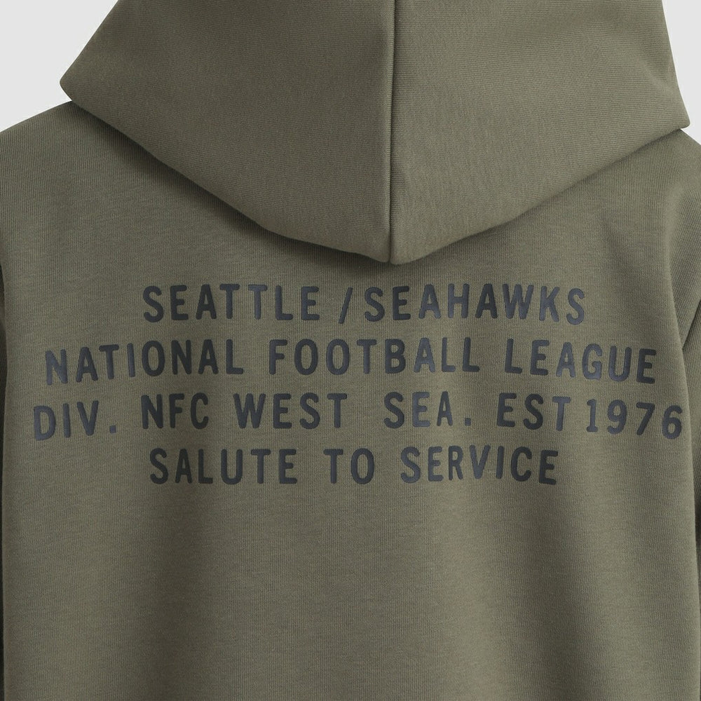 Women's 2025 Salute to Service Sideline Standard Issue Dri-FIT Hoodie - Seattle Seahawks Hoodies