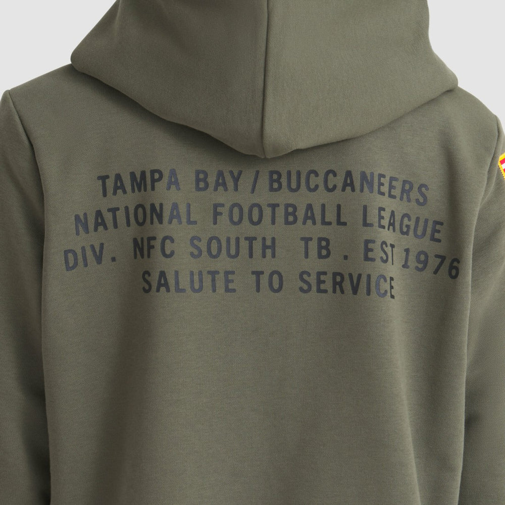 Women's 2025 Salute to Service Sideline Standard Issue Dri-FIT Hoodie - Tampa Bay Buccaneers Hoodies