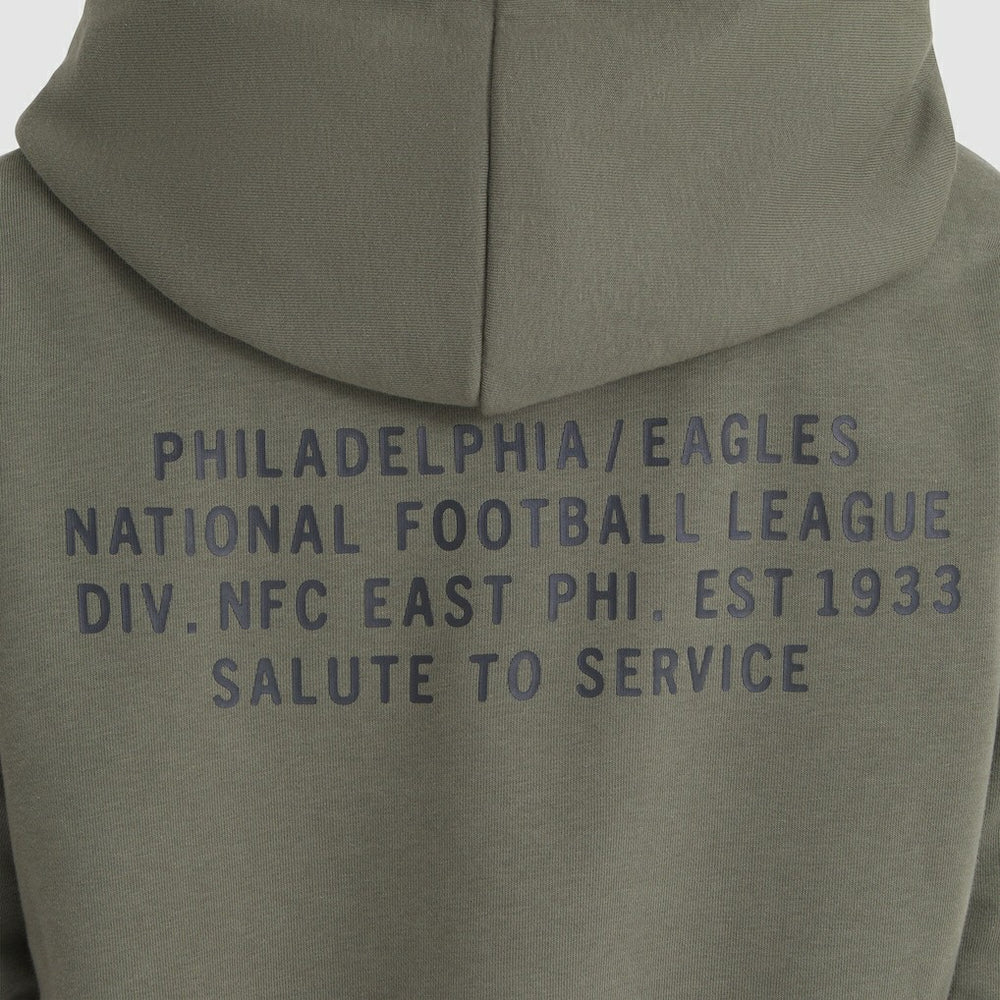 Women's 2025 Salute to Service Sideline Standard Issue Dri-FIT Hoodie - Philadelphia Eagles Hoodies