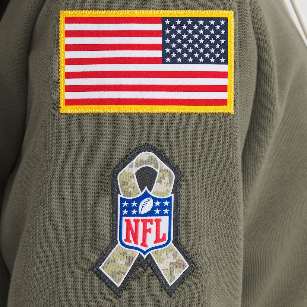 Women's 2025 Salute to Service Sideline Standard Issue Dri-FIT Hoodie - Cincinnati Bengals Hoodies