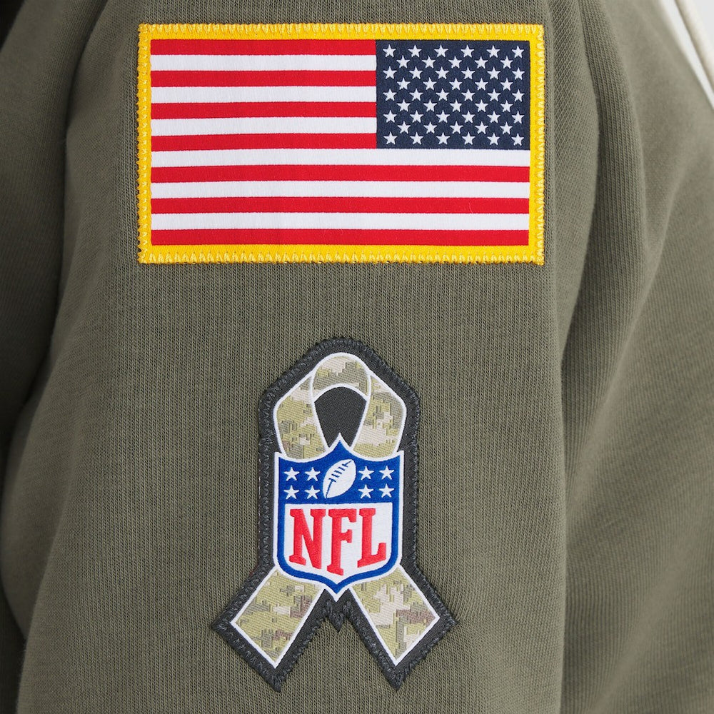 Women's 2025 Salute to Service Sideline Standard Issue Dri-FIT Hoodie - Cincinnati Bengals Hoodies