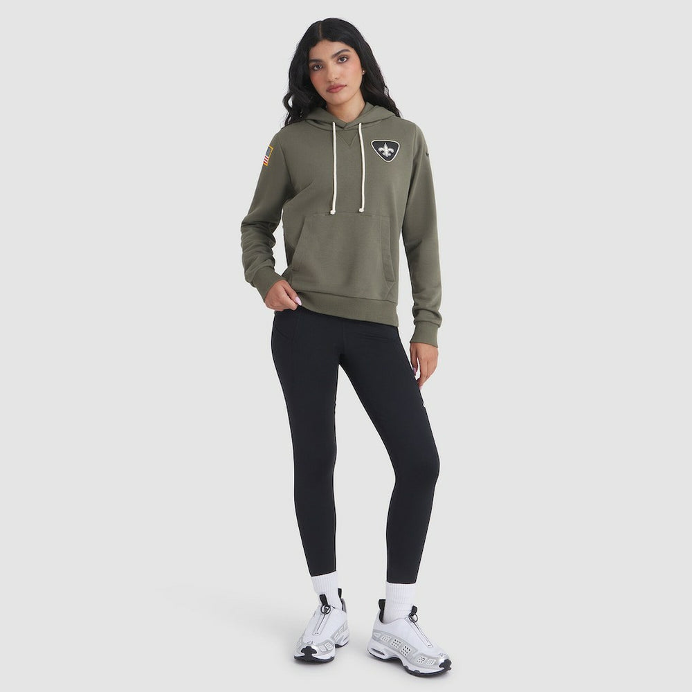 Women's 2025 Salute to Service Sideline Standard Issue Dri-FIT Hoodie - New Orleans Saints Hoodies