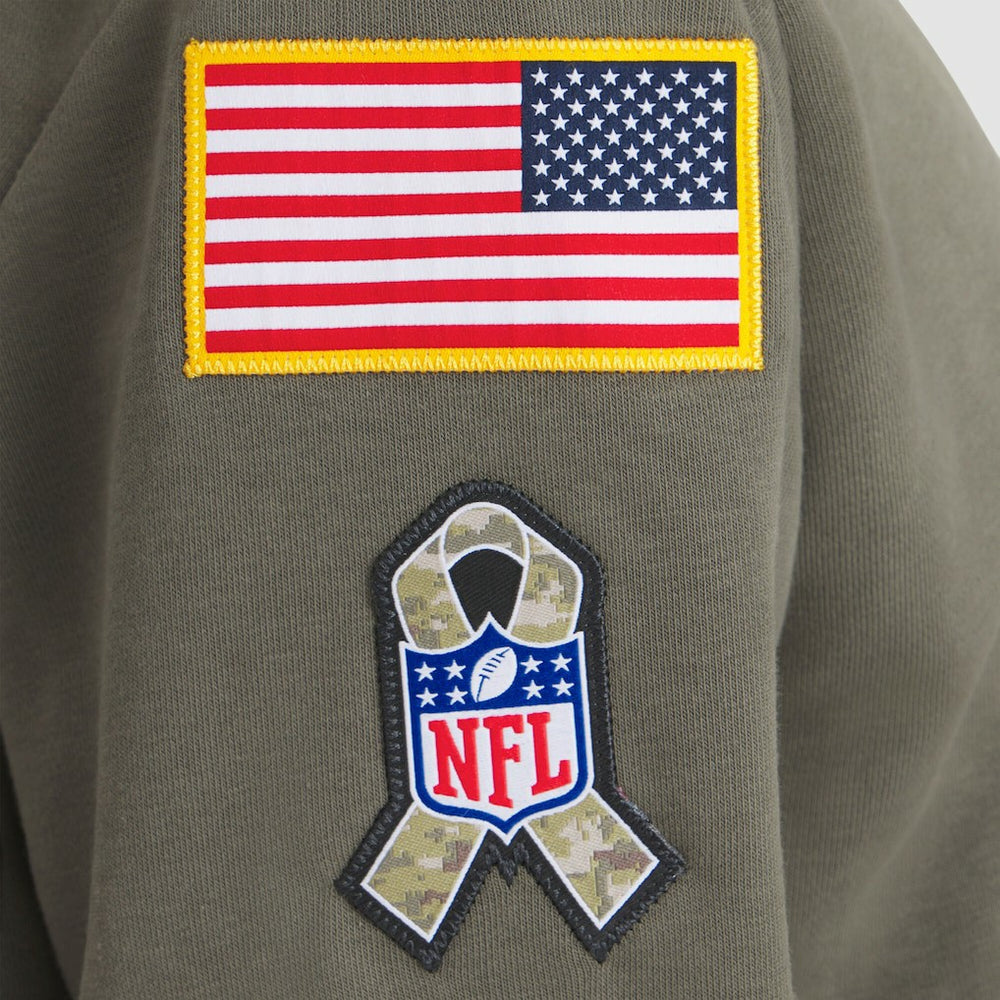 Women's 2025 Salute to Service Sideline Standard Issue Dri-FIT Hoodie - New Orleans Saints Hoodies