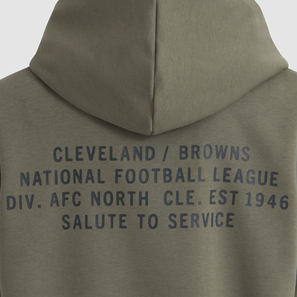 Women's 2025 Salute to Service Sideline Standard Issue Dri-FIT Hoodie - Cleveland Browns Hoodies