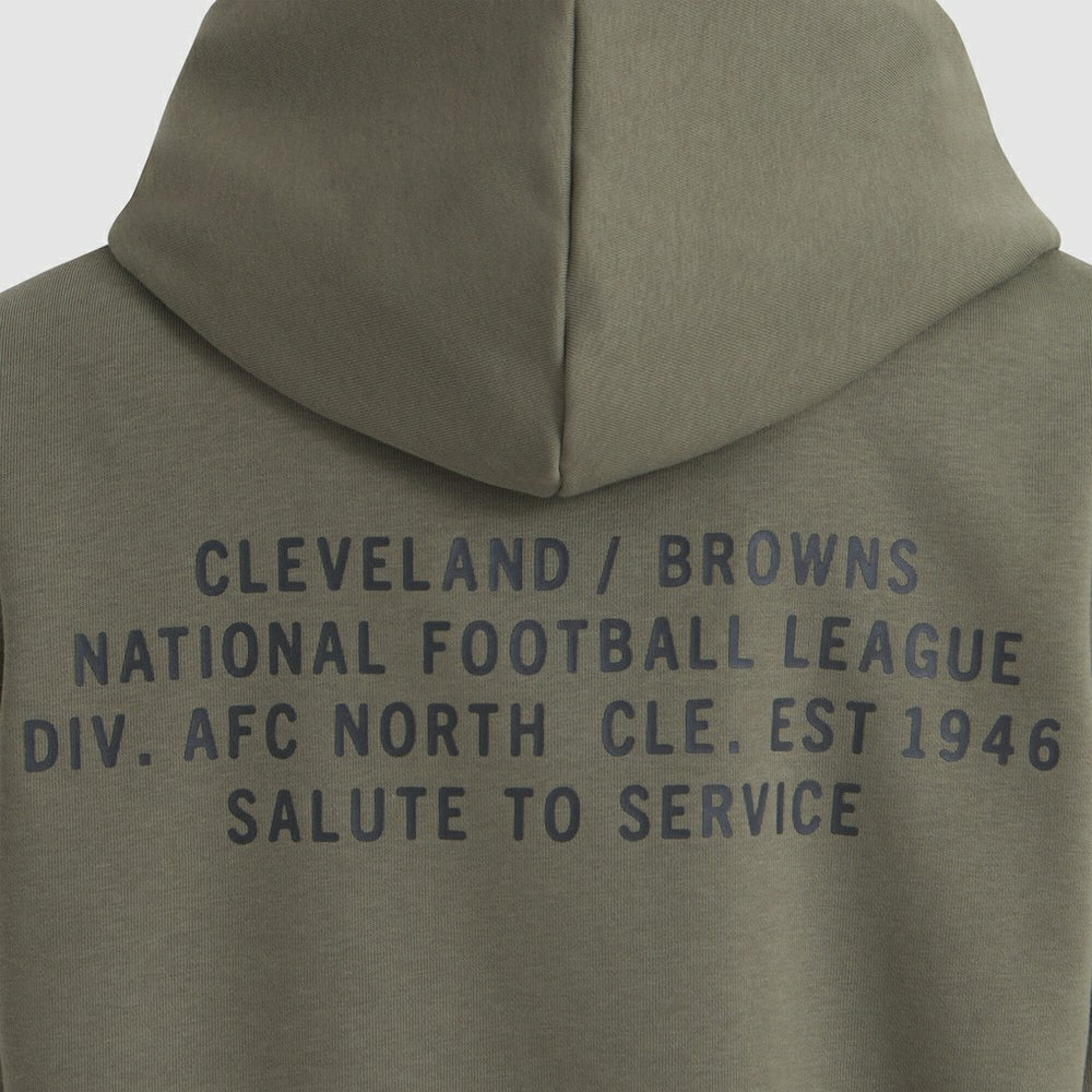 Women's 2025 Salute to Service Sideline Standard Issue Dri-FIT Hoodie - Cleveland Browns Hoodies