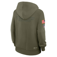Women's 2025 Salute to Service Sideline Standard Issue Dri-FIT Hoodie - Dallas Cowboys Hoodies