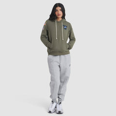 Women's 2025 Salute to Service Sideline Standard Issue Dri-FIT Hoodie - Detroit Lions Hoodies