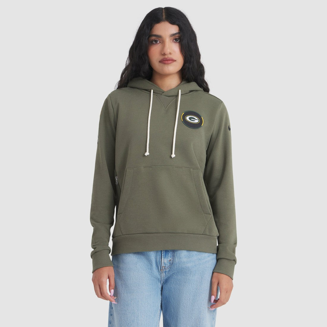 Women's 2025 Salute to Service Sideline Standard Issue Dri-FIT Hoodie - Green Bay Packers Hoodies