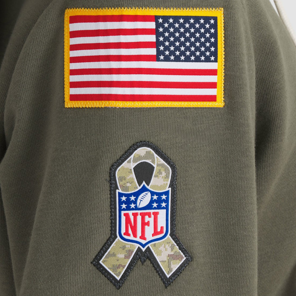 Women's 2025 Salute to Service Sideline Standard Issue Dri-FIT Hoodie - Green Bay Packers Hoodies