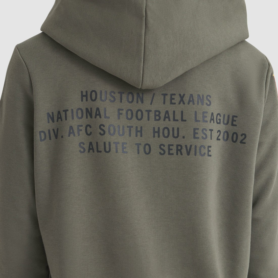 Women's 2025 Salute to Service Sideline Standard Issue Dri-FIT Hoodie - Houston Texans Hoodies