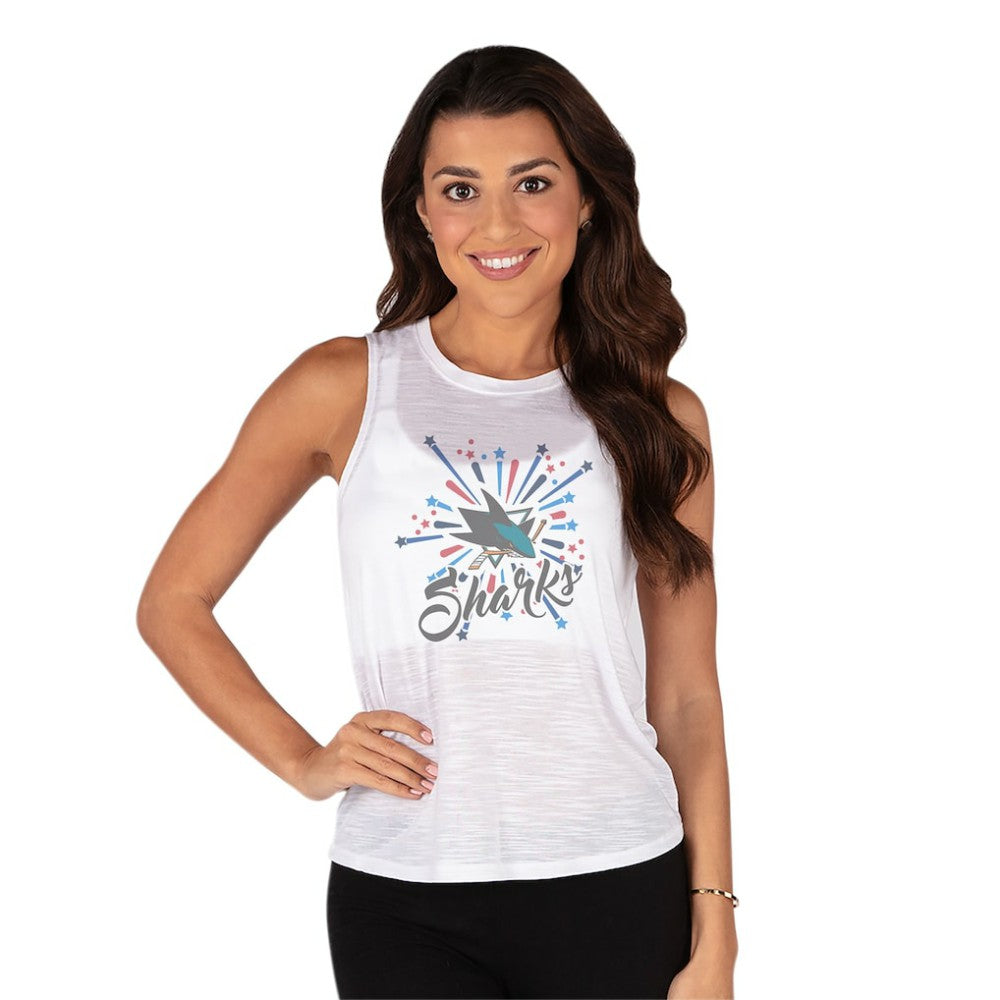 NHL San Jose Sharks Concepts Sport Women's Infuse Knit Tank Top