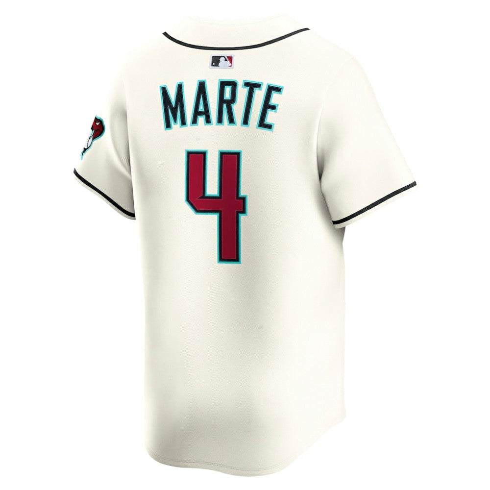 Cream Ketel Marte Arizona Diamondbacks Nike Home Limited Player Jersey