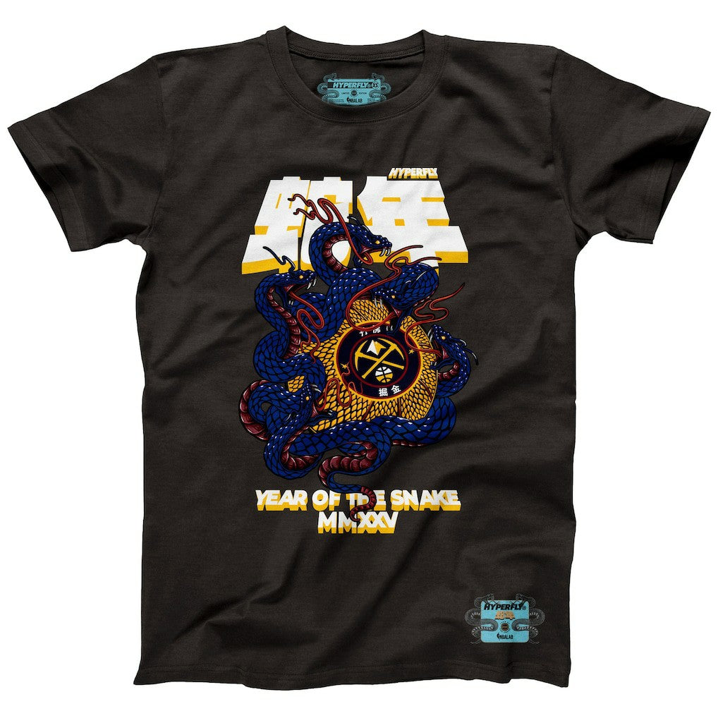 Denver Nuggets NBALab x Hyperfly Unisex Year of the Snake Lunar New Year Collection T-Shirt sale