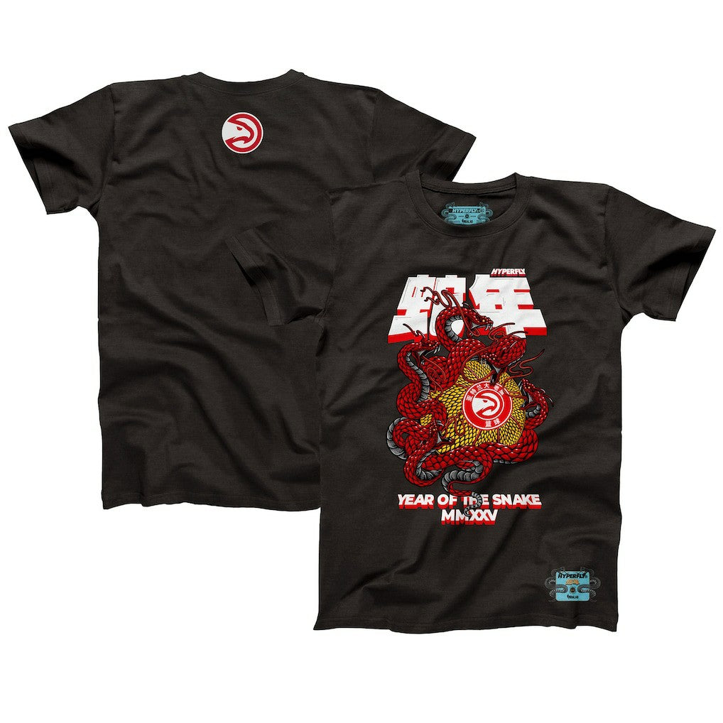 Atlanta Hawks NBALab x Hyperfly Unisex Year of the Snake Lunar New Year Collection T-Shirt
