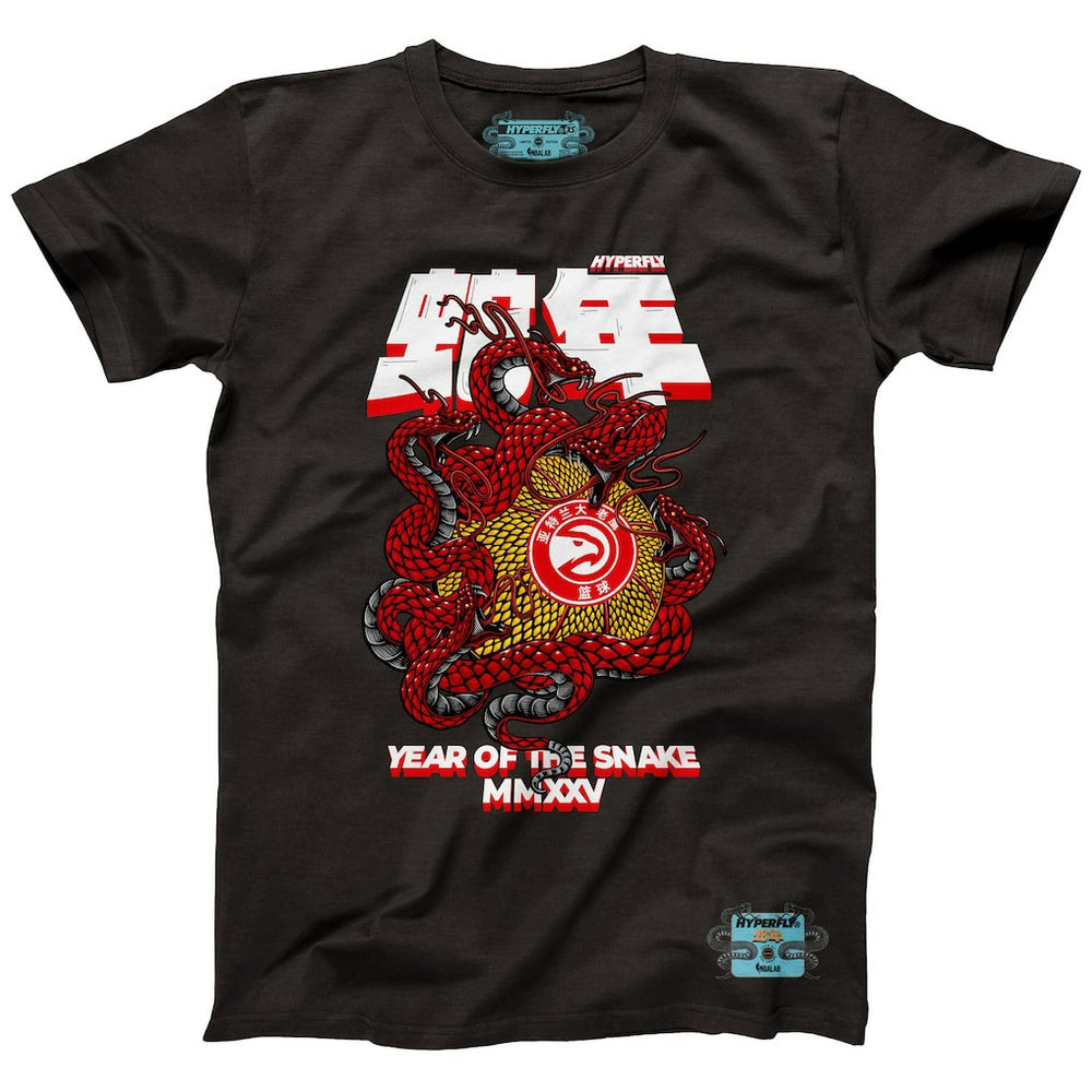 Atlanta Hawks NBALab x Hyperfly Unisex Year of the Snake Lunar New Year Collection T-Shirt