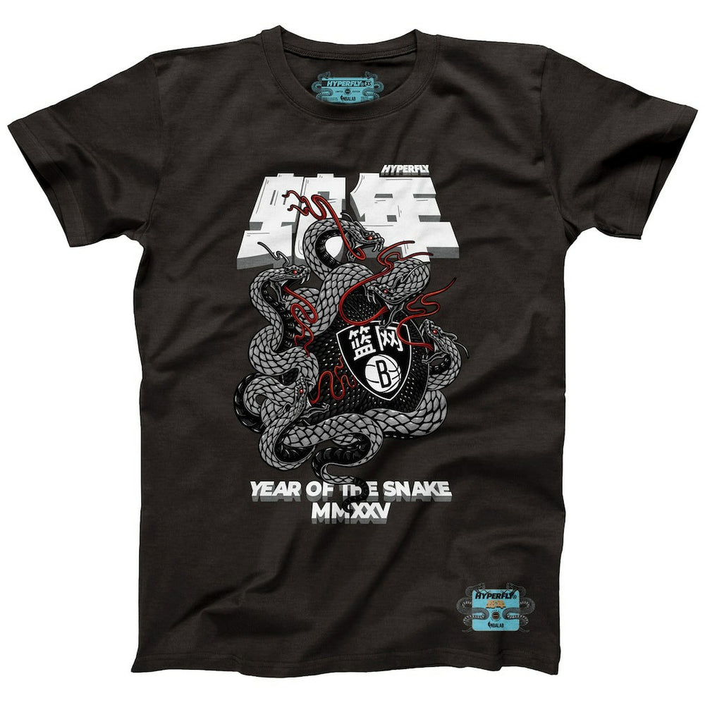 Brooklyn Nets NBALab x Hyperfly Unisex Year of the Snake Lunar New Year Collection T-Shirt