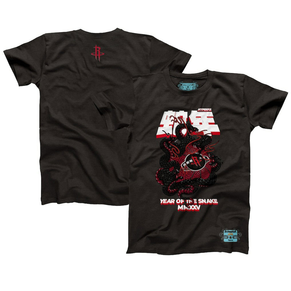 Houston Rockets NBALab x Hyperfly Unisex Year of the Snake Lunar New Year Collection T-Shirt