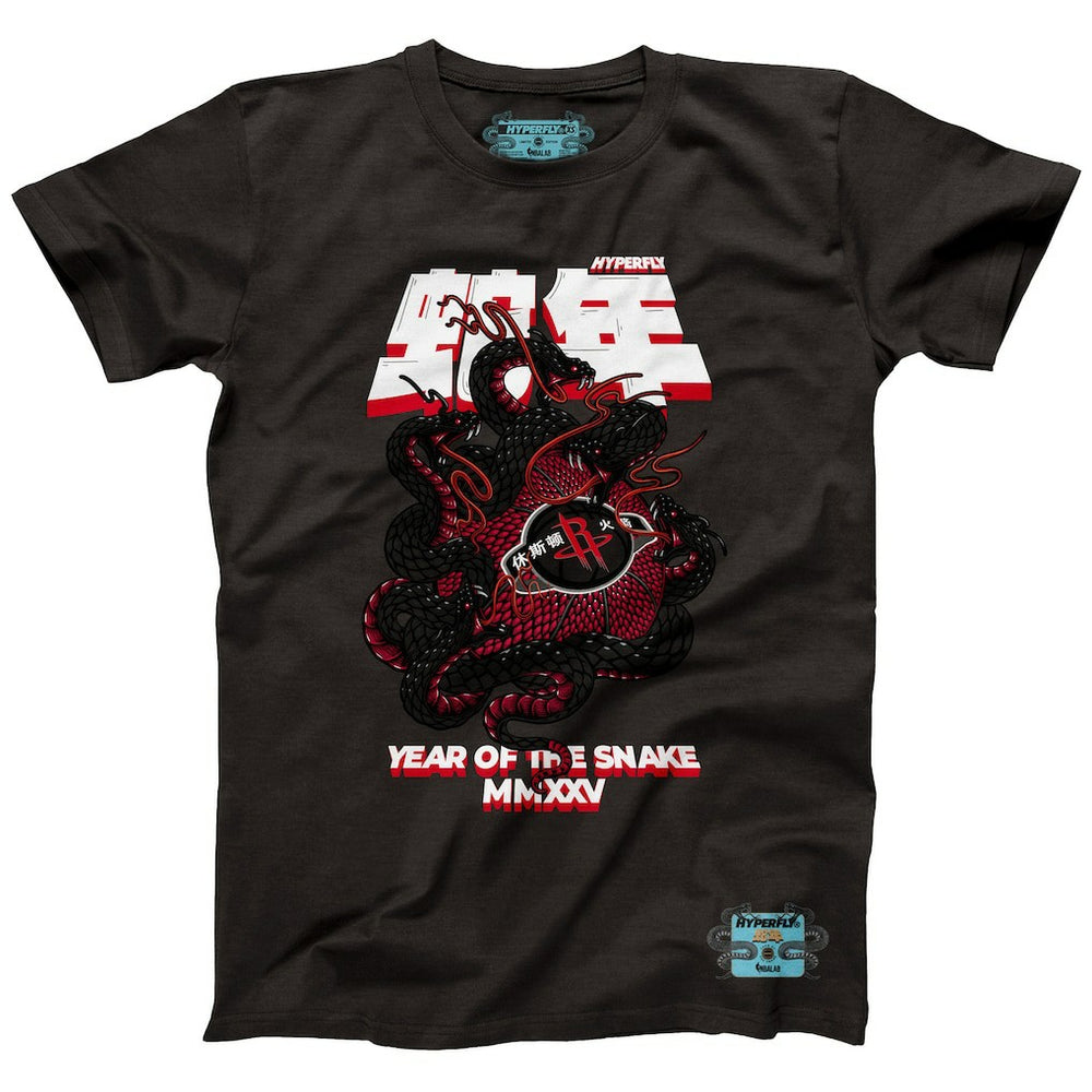 Houston Rockets NBALab x Hyperfly Unisex Year of the Snake Lunar New Year Collection T-Shirt