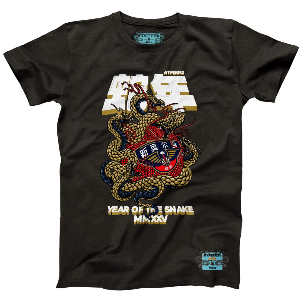 New Orleans Pelicans NBALab x Hyperfly Unisex Year of the Snake Lunar New Year Collection T-Shirt