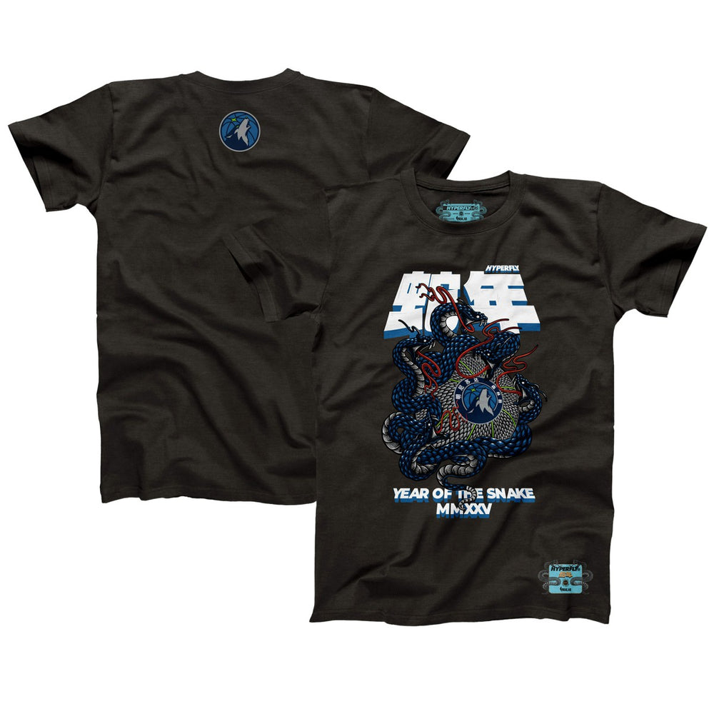 Minnesota Timberwolves NBALab x Hyperfly Unisex Year of the Snake Lunar New Year Collection T-Shirt