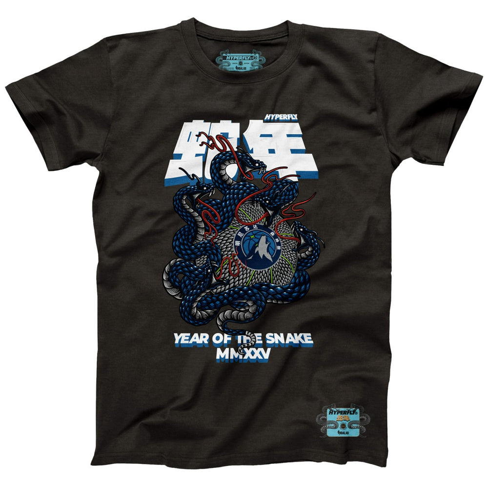 Minnesota Timberwolves NBALab x Hyperfly Unisex Year of the Snake Lunar New Year Collection T-Shirt