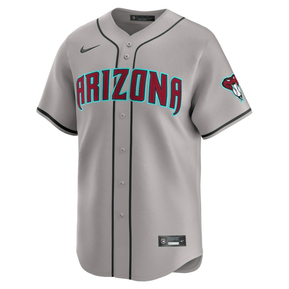 Gray Corbin Carroll Arizona Diamondbacks Nike Road Limited Player Jersey