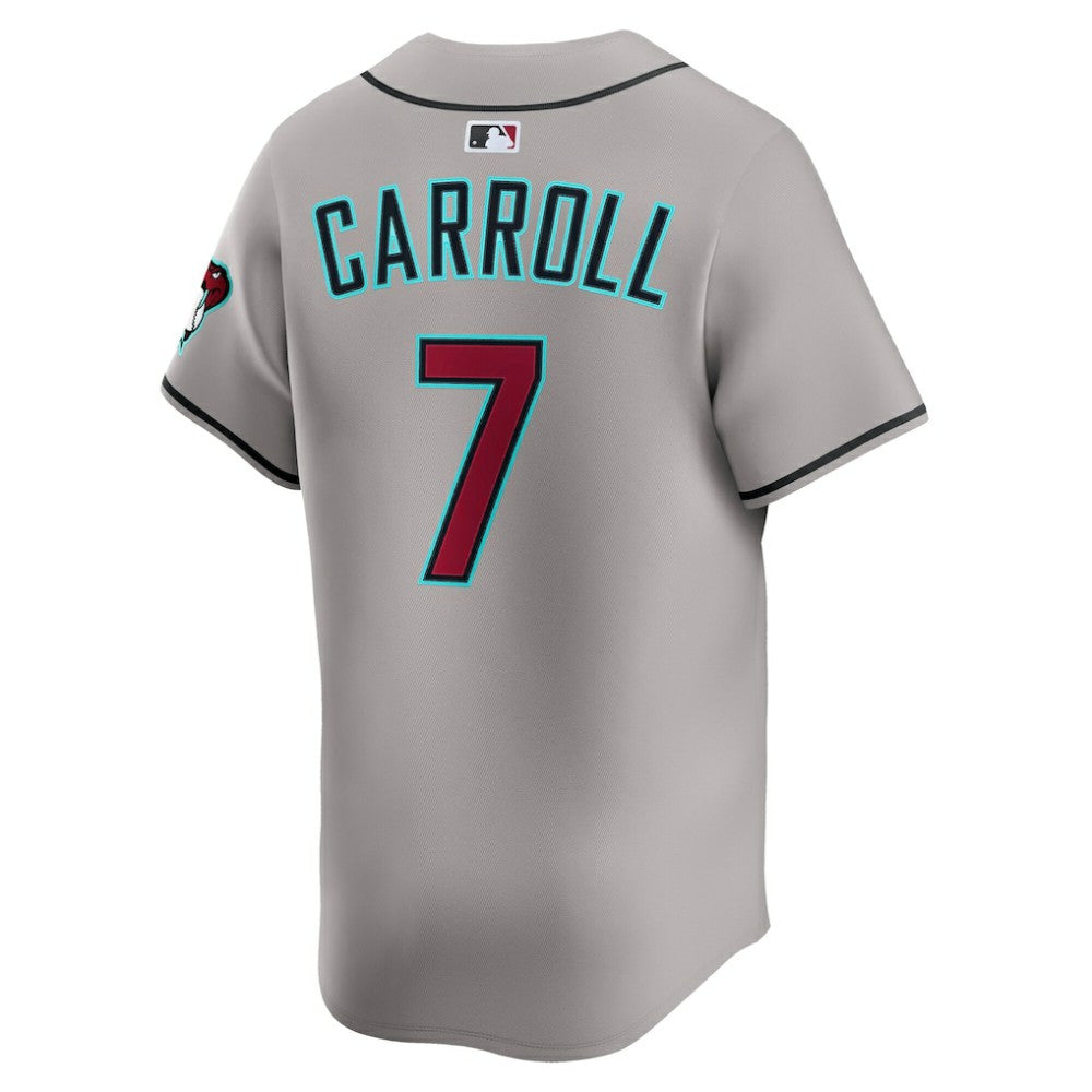 Gray Corbin Carroll Arizona Diamondbacks Nike Road Limited Player Jersey