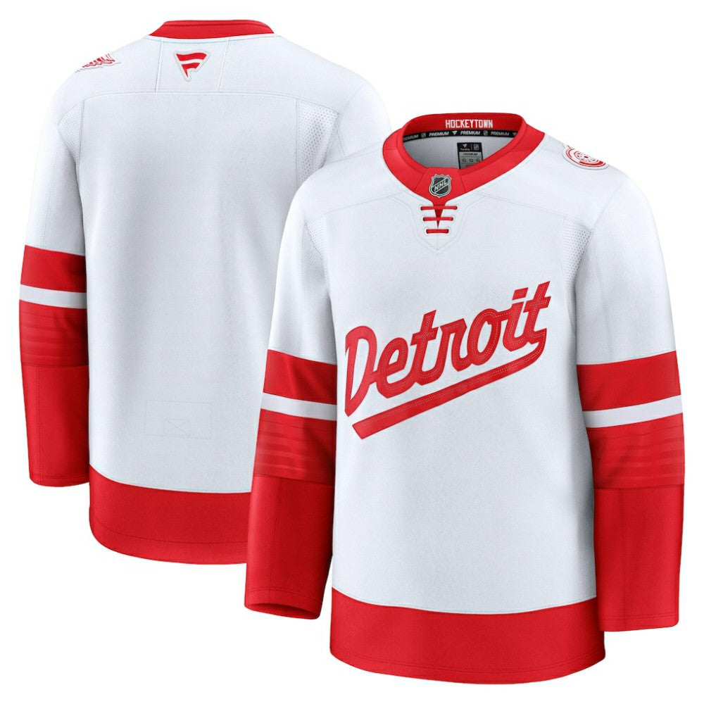 NHL Detroit Red Wings Fanatics 2025 NHL Stadium Series Premium Jersey