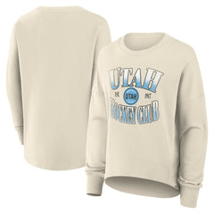 NHL Utah Hockey Club Fanatics Women's Oversized Slice Pullover Sweatshirt