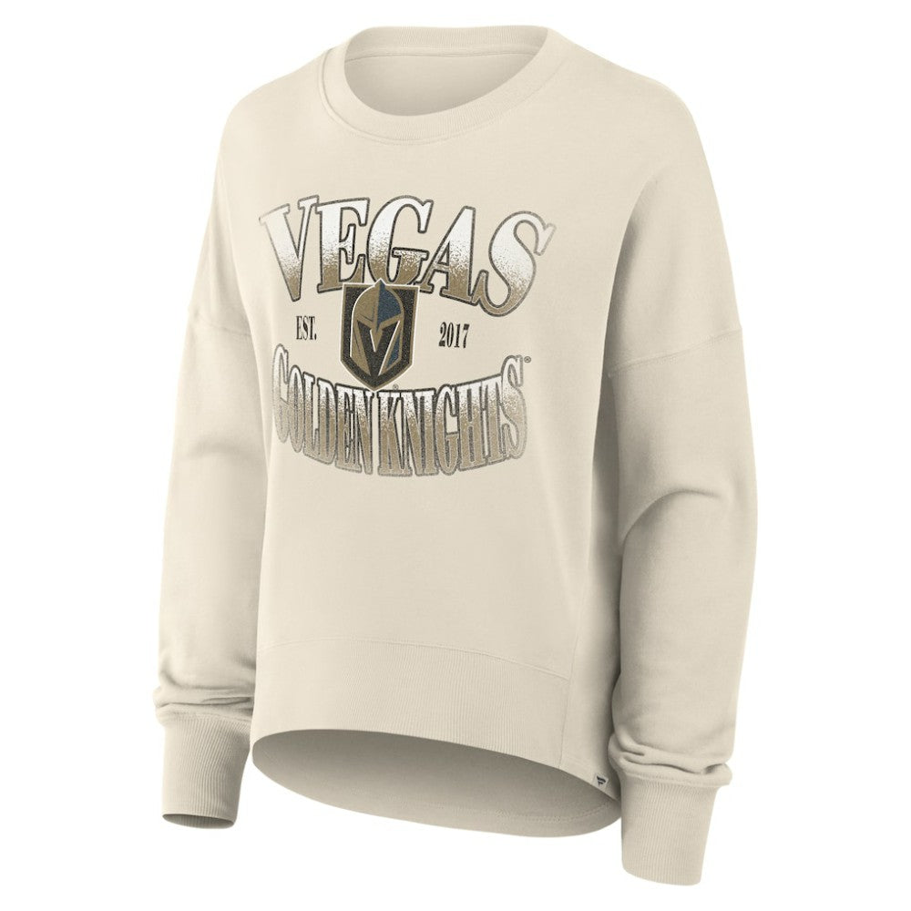 NHL Vegas Golden Knights Fanatics Women's Oversized Slice Pullover Sweatshirt