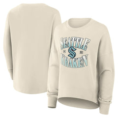 NHL Seattle Kraken Fanatics Women's Oversized Slice Pullover Sweatshirt