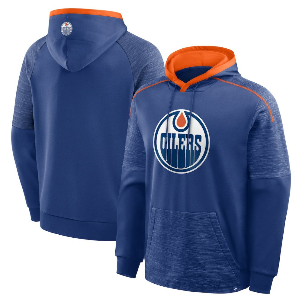 NHL Edmonton Oilers Fanatics Goaltender Defender Pullover Hoodie