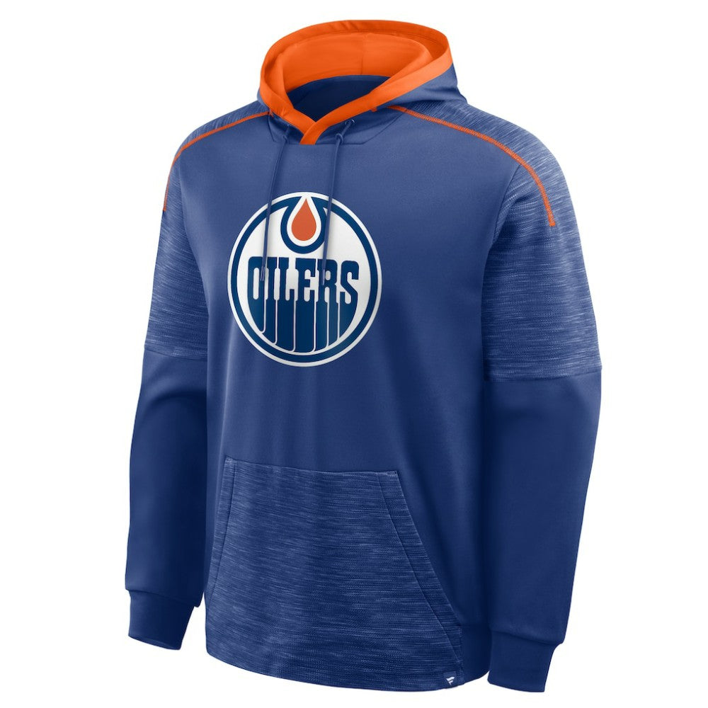 NHL Edmonton Oilers Fanatics Goaltender Defender Pullover Hoodie