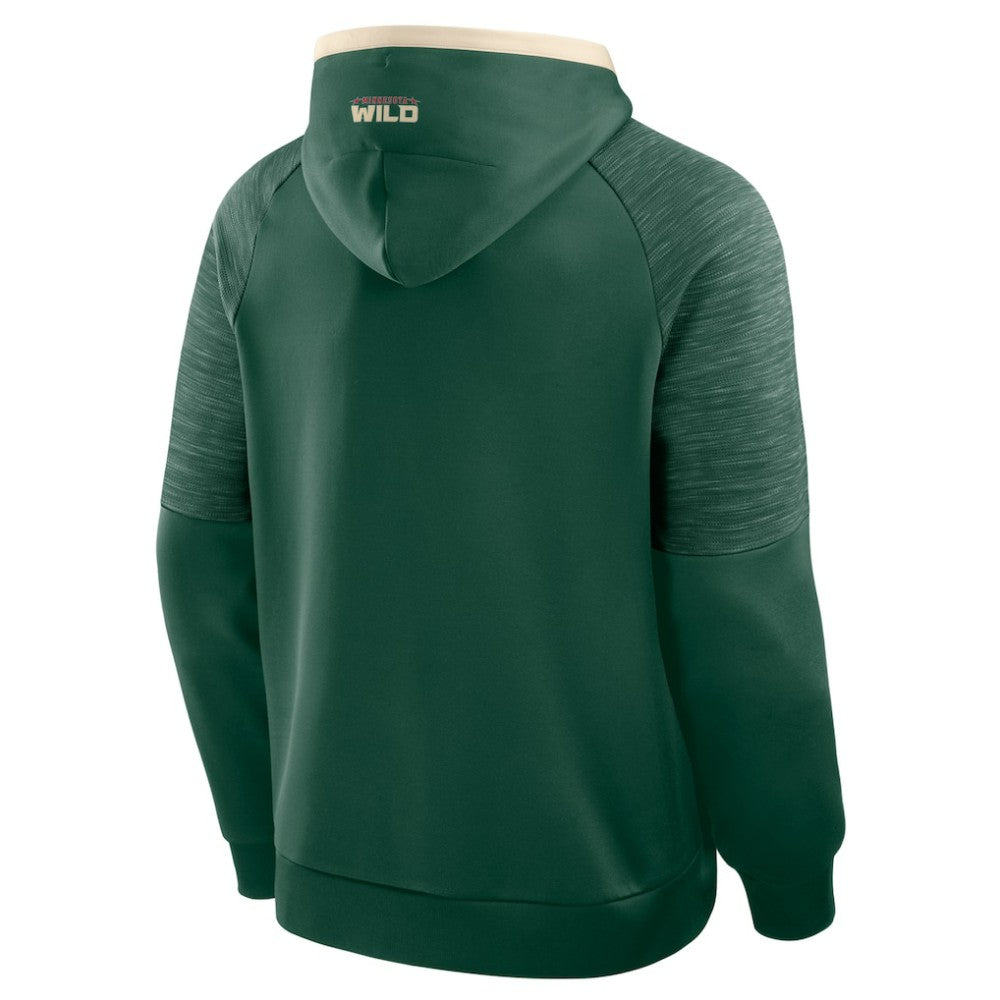 NHL Minnesota Wild Fanatics Goaltender Defender Pullover Hoodie