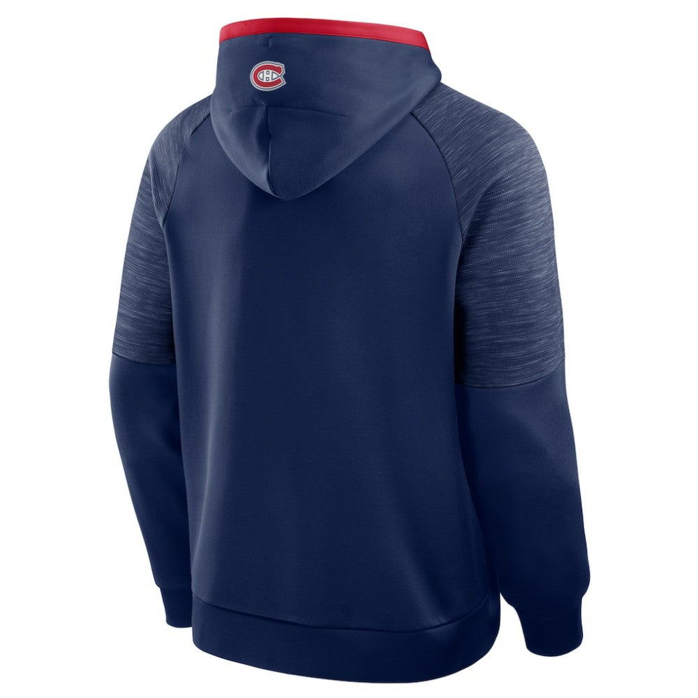 NHL Montreal Canadiens Fanatics Goaltender Defender Pullover Hoodie