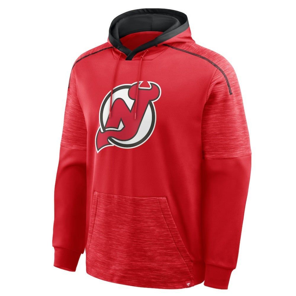 NHL New Jersey Devils Fanatics Goaltender Defender Pullover Hoodie
