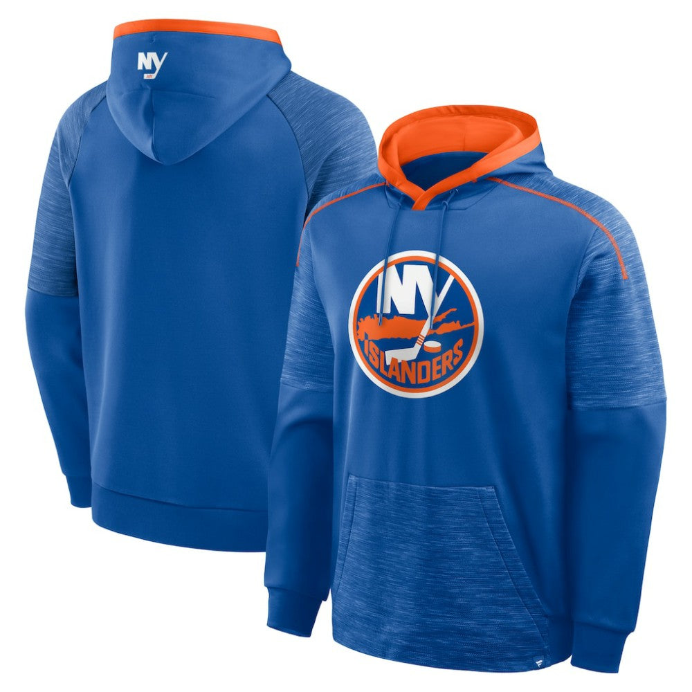 NHL New York Islanders Fanatics Goaltender Defender Pullover Hoodie