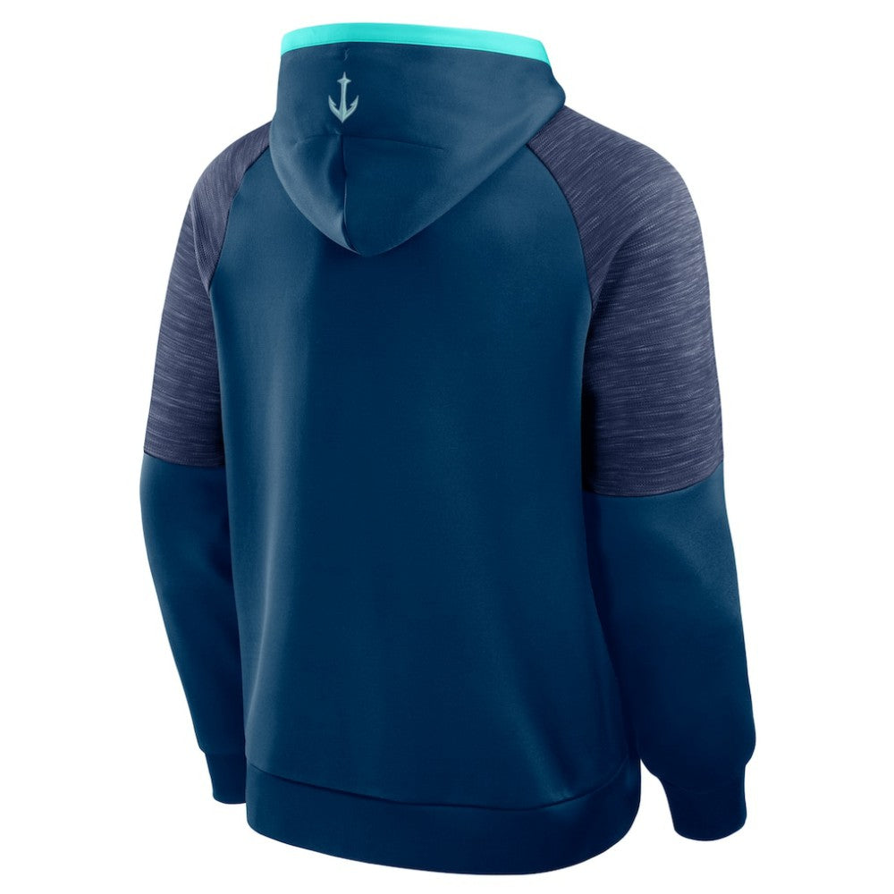 NHL Seattle Kraken Fanatics Goaltender Defender Pullover Hoodie