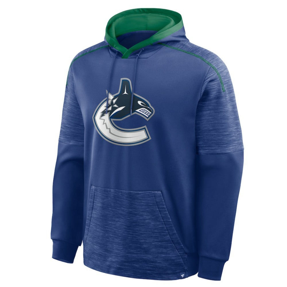 NHL Vancouver Canucks Fanatics Goaltender Defender Pullover Hoodie