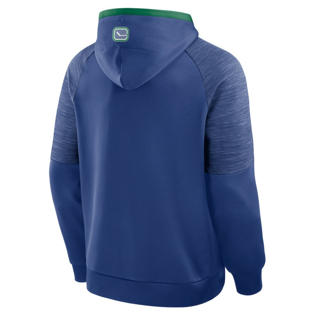 NHL Vancouver Canucks Fanatics Goaltender Defender Pullover Hoodie
