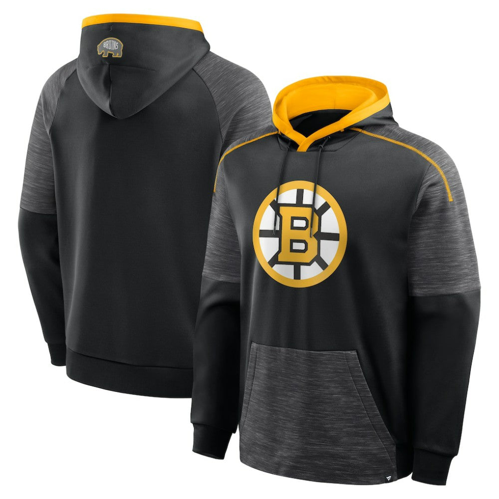 NHL Boston Bruins Fanatics Goaltender Defender Pullover Hoodie