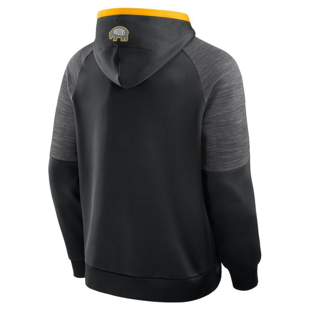 NHL Boston Bruins Fanatics Goaltender Defender Pullover Hoodie