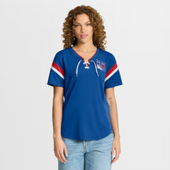 NHL New York Rangers Fanatics Women's Offside Athena T-Shirt
