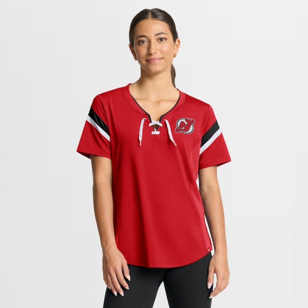 NHL New Jersey Devils Fanatics Women's Offside Athena T-Shirt