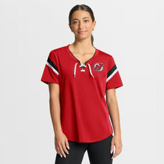NHL New Jersey Devils Fanatics Women's Offside Athena T-Shirt