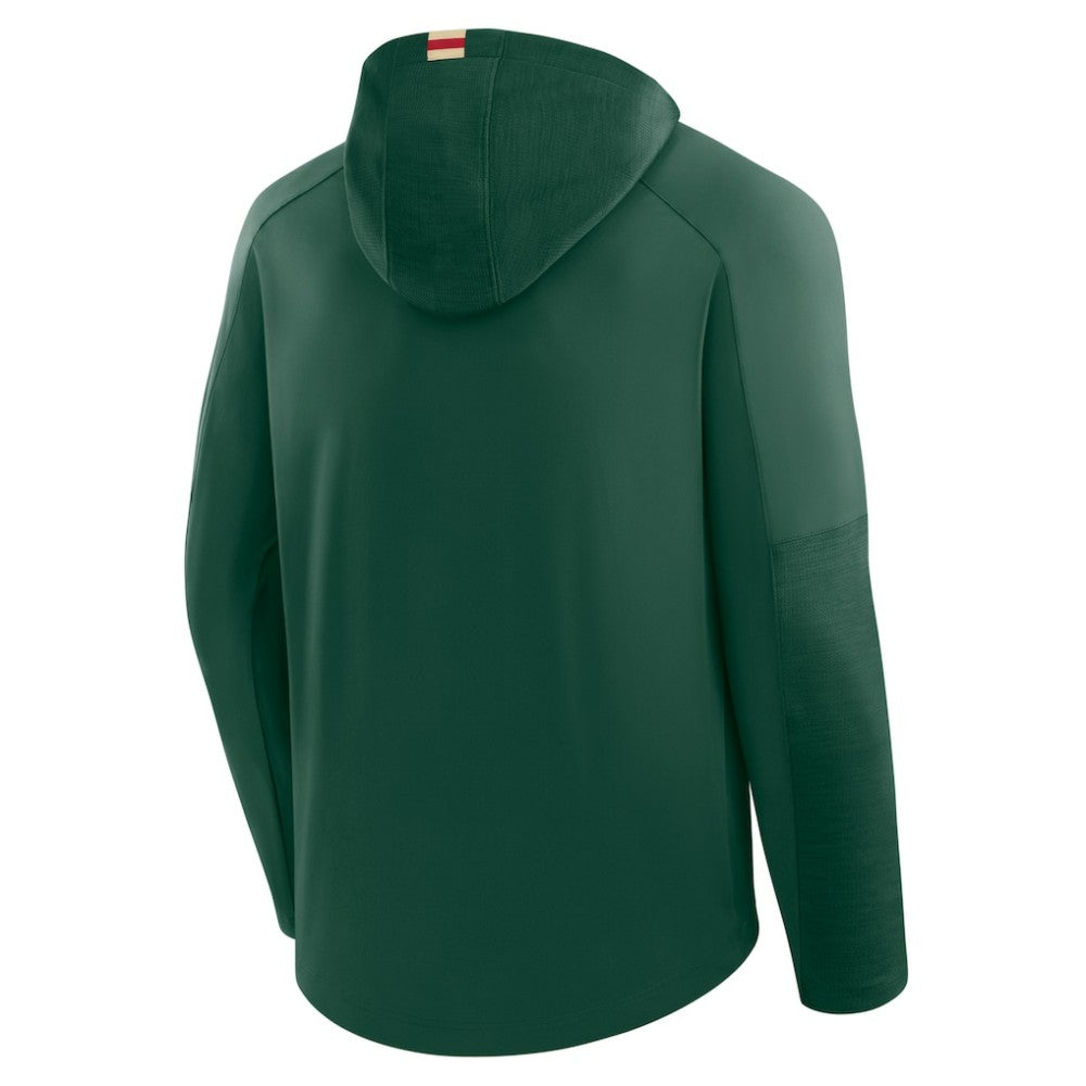 NHL Minnesota Wild Fanatics Penalty Shot Long Sleeve Hoodie T-Shirt