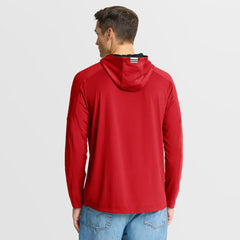 NHL Chicago Blackhawks Fanatics Penalty Shot Long Sleeve Hoodie T-Shirt