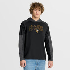 NHL Pittsburgh Penguins Fanatics Penalty Shot Long Sleeve Hoodie T-Shirt