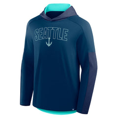 NHL Seattle Kraken Fanatics Penalty Shot Long Sleeve Hoodie T-Shirt